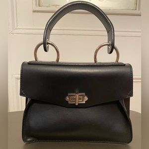 Proenza Schouler hava top handle bag black